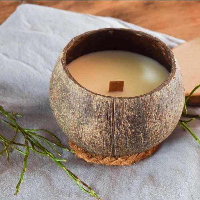 gifvrije kaarsen in een gezond kerstpakket