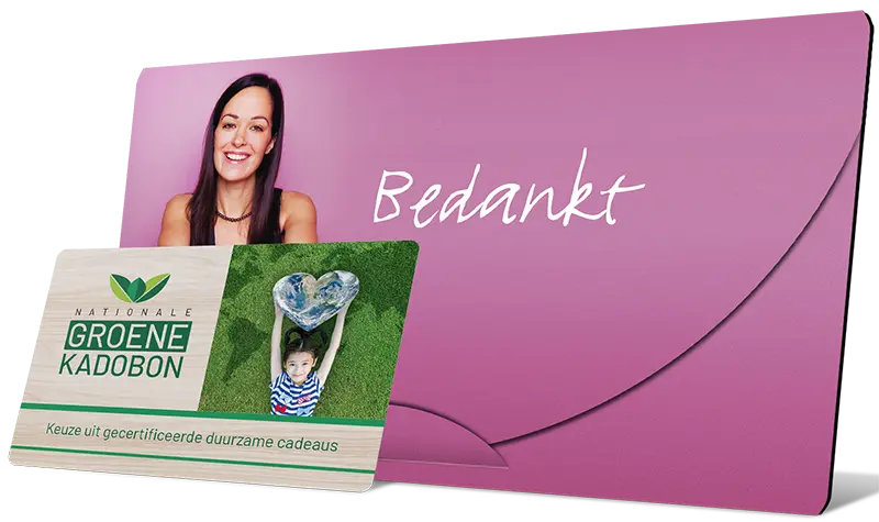 bedankt cadeau cadeaukaart
